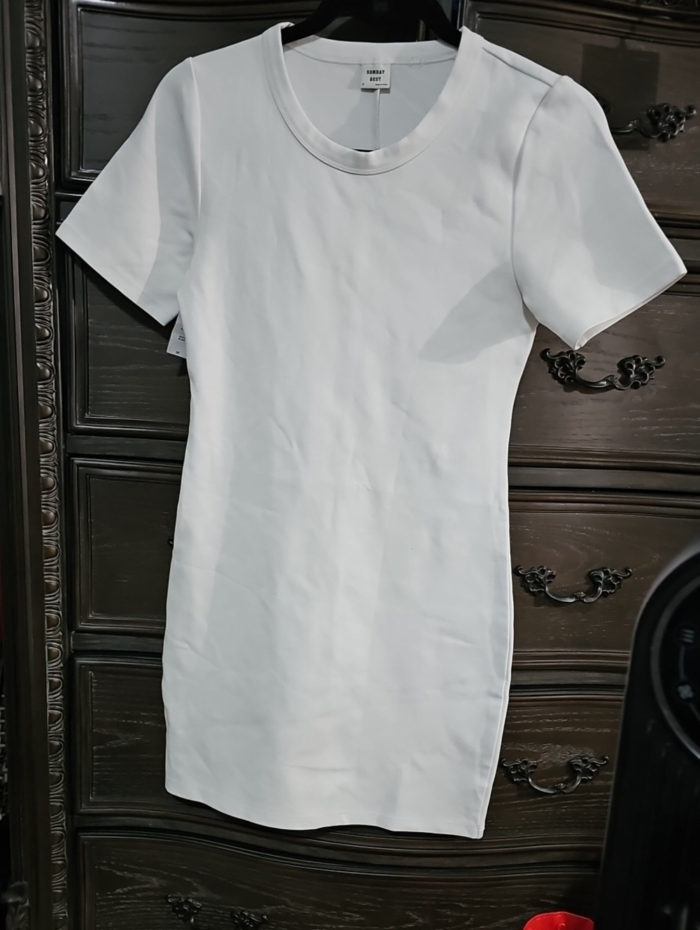 Sunday Best White Mini Dress